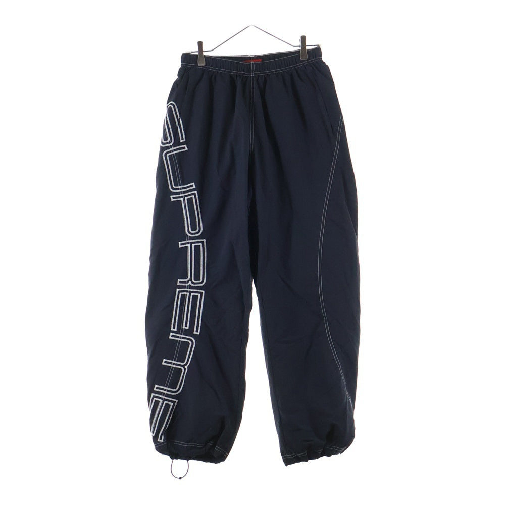SUPREME(シュプリーム) 25SS Spellout Embroidered Track Pant スペルアウト エンブロイダリー トラックパンツ ブラック