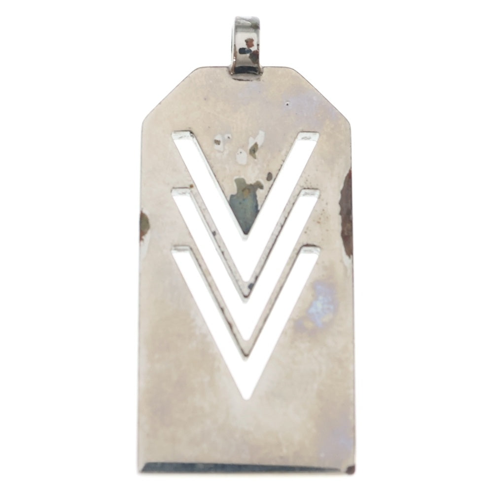 LOUIS VUITTON(ルイヴィトン) トリプルV ネックレストップ シルバー M00050