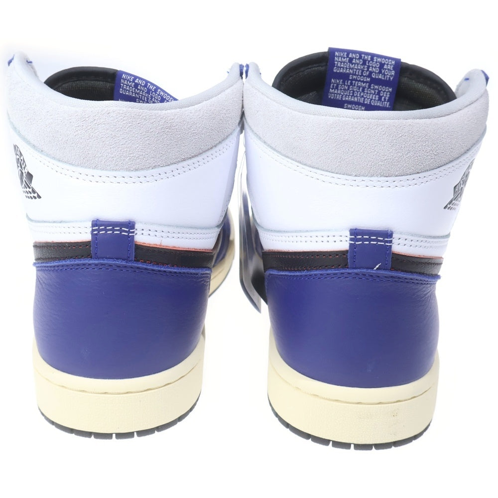 NIKE(ナイキ) AIR JORDAN 1 HIGH OG RARE AIR DEEP ROYAL BLUE エアジョーダン ハイ OG レア エアディープ ロイヤルブルー ハイカットスニーカー US9/27cm DZ5485-100