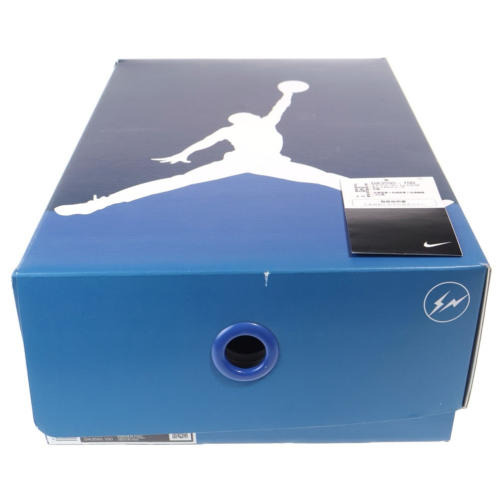 NIKE(ナイキ) ×FRAGMENT DESIGN AIR JORDAN 3 RETRO SP フラグメントデザイン エアジョーダン レトロ ミッドカットスニーカー ホワイト/ブラック US8.5/26.5cm DA3595-100