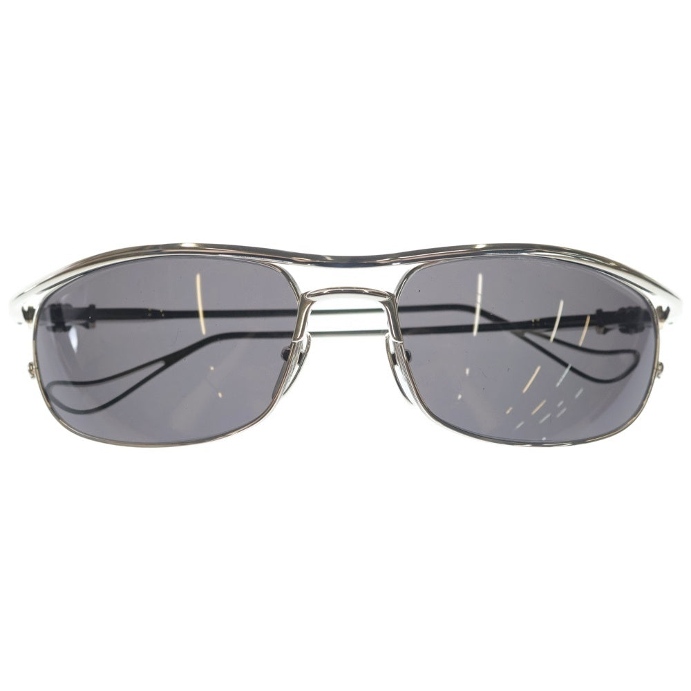 CHROME HEARTS(クロムハーツ) INSTAOUNCE CHプラス フォックスフレーム サングラス メガネ シルバー