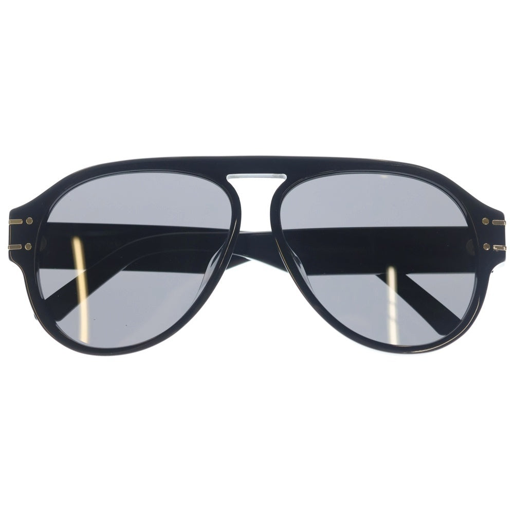 DIOR(ディオール) DIORSIGNATURE A1U ディオールシグネチャー ティアドロップフレーム サングラス メガネ ブラック