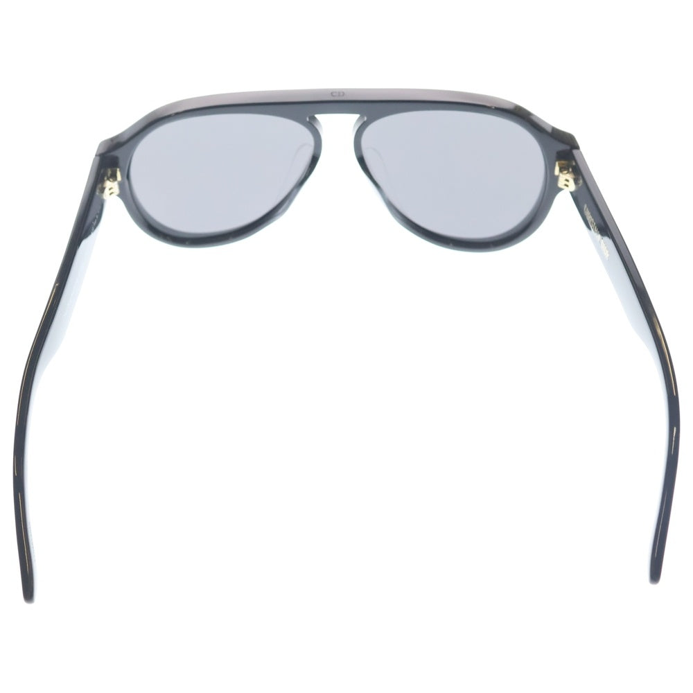 DIOR(ディオール) DIORSIGNATURE A1U ディオールシグネチャー ティアドロップフレーム サングラス メガネ ブラック