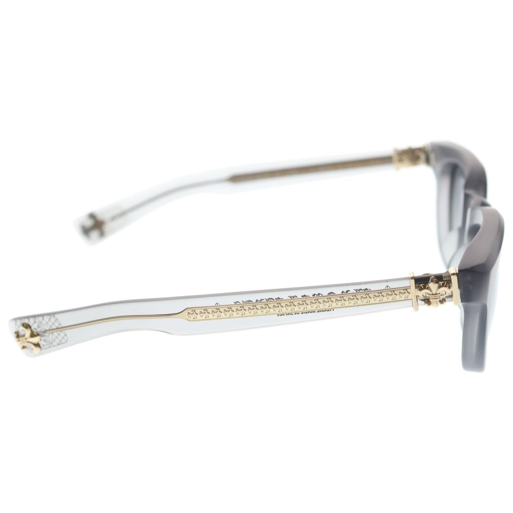 CHROME HEARTS(クロムハーツ) PENETRANUS REX BSフレア ウェリントンフレーム サングラス メガネ グレー/ゴールド