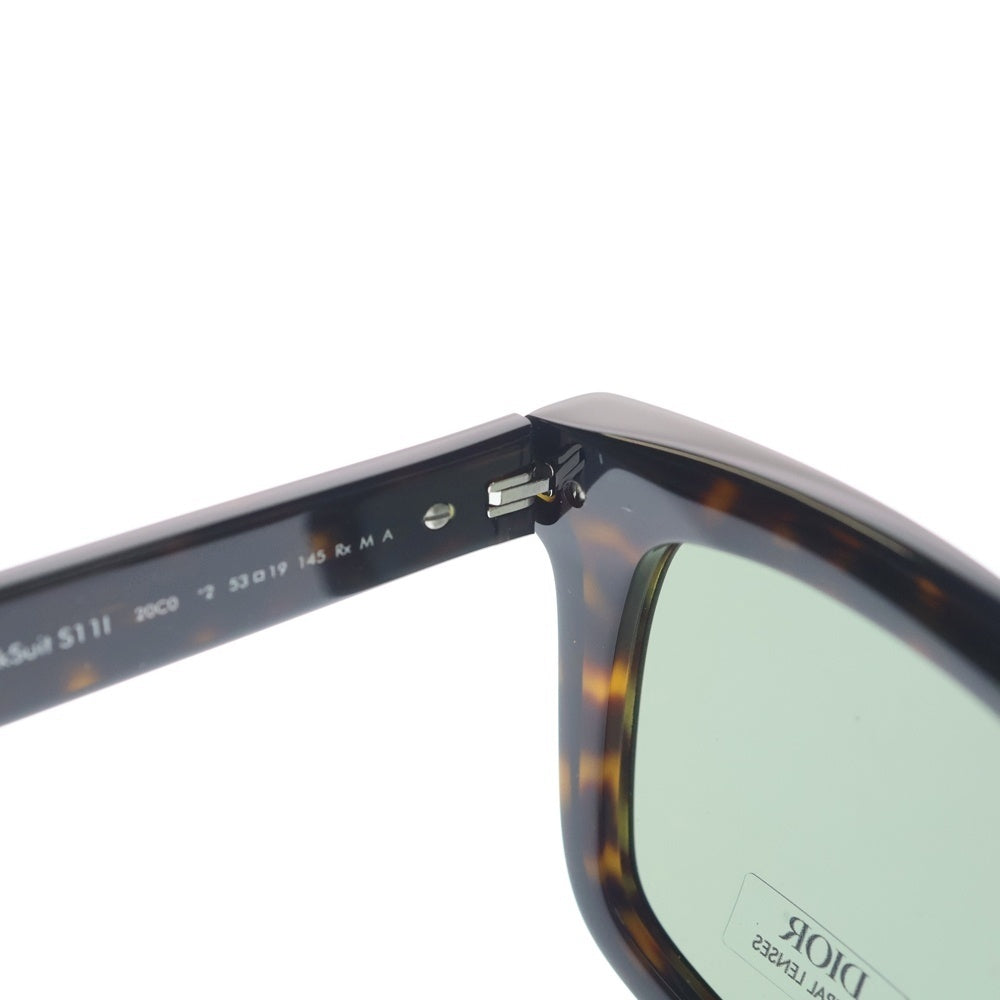 DIOR(ディオール) DIORBLACKSUIT S11I ディオールブラックスーツ ウェリントンフレーム サングラス メガネ ブラウン レディース