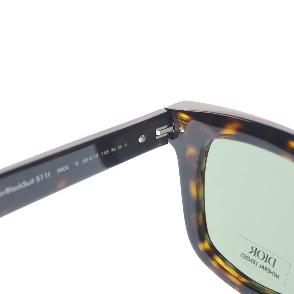 DIOR(ディオール) DIORBLACKSUIT S11I ディオールブラックスーツ ウェリントンフレーム サングラス メガネ ブラウン レディース