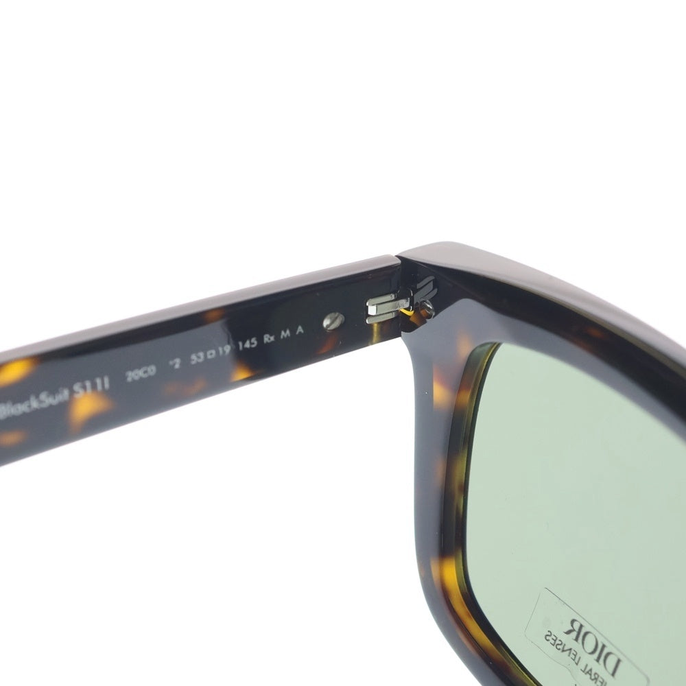 DIOR(ディオール) DIORBLACKSUIT S11I ディオールブラックスーツ ウェリントンフレーム サングラス メガネ ブラウン レディース