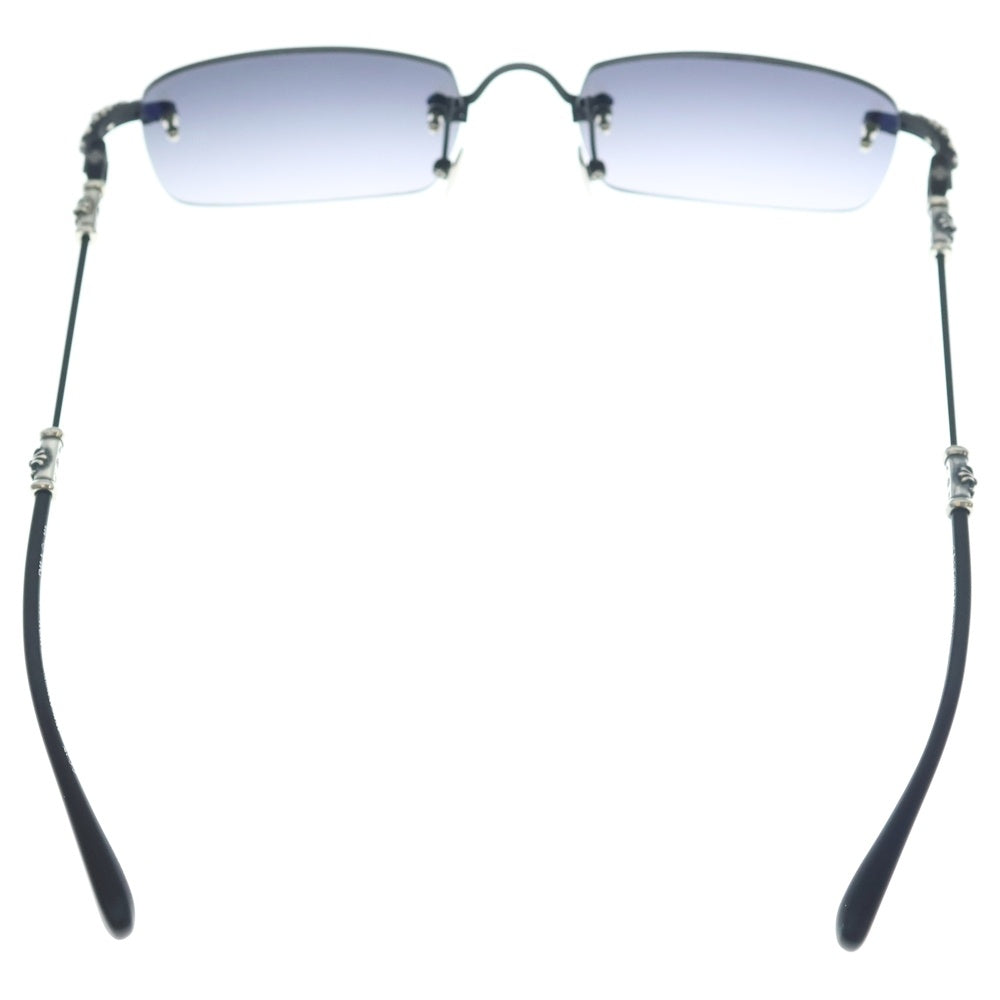 CHROME HEARTS(クロムハーツ) PILLS 3 ピルス フローラルテンプル スクエアフレーム サングラス メガネ ブラック