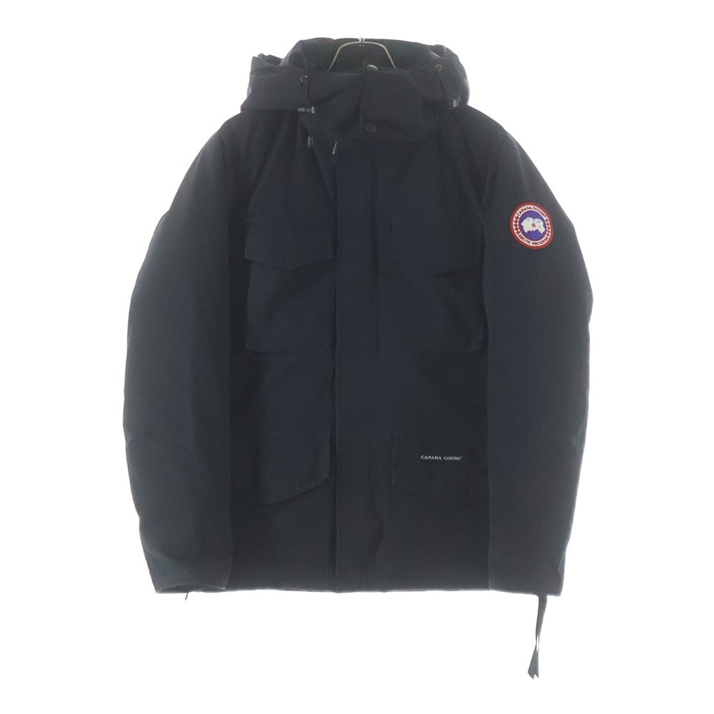 CANADA GOOSE(カナダグース) KAMLOOPS カムループス フーデット ジップアップ ダウンジャケット ブラック 4075JM R