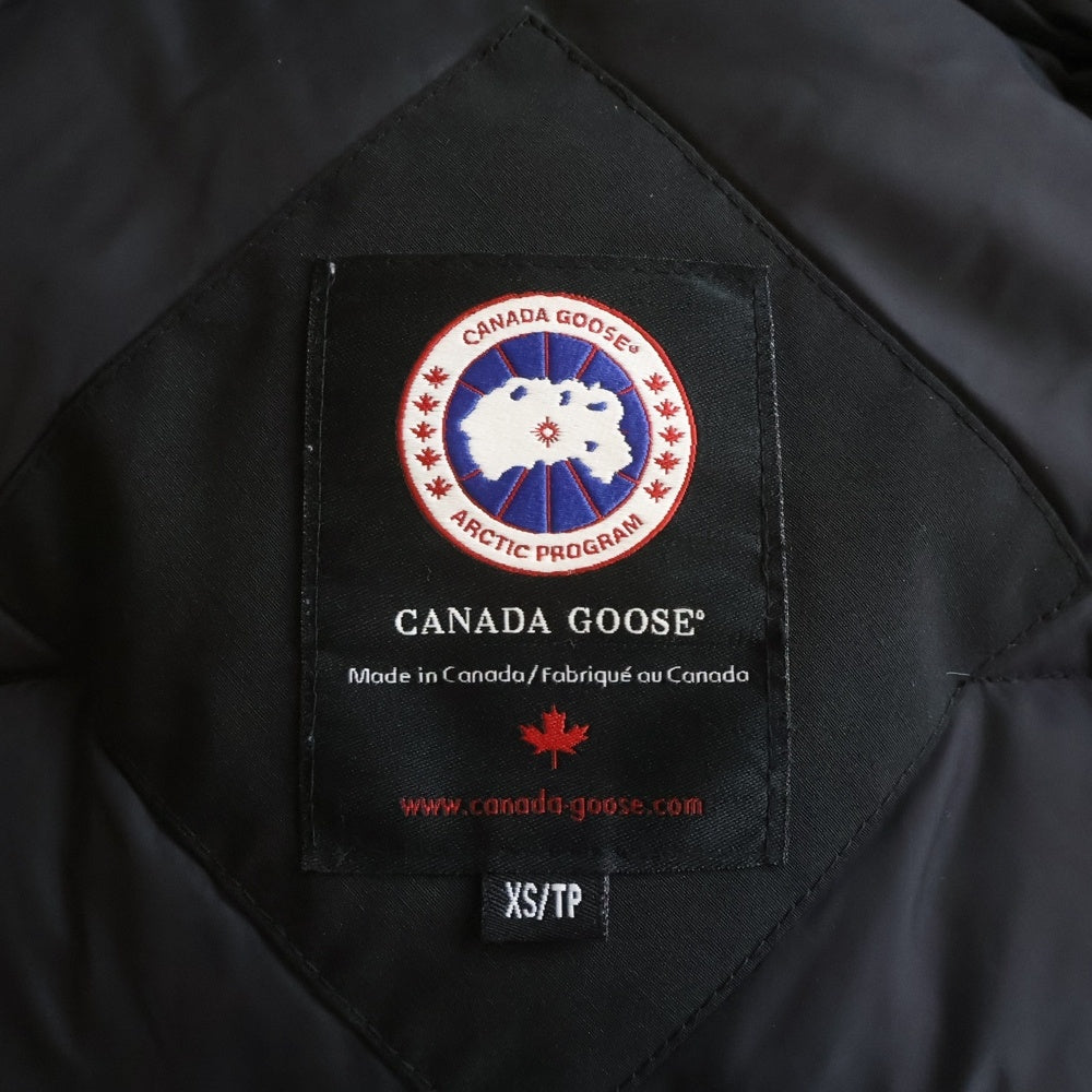 CANADA GOOSE(カナダグース) KAMLOOPS カムループス フーデット ジップアップ ダウンジャケット ブラック 4075JM R