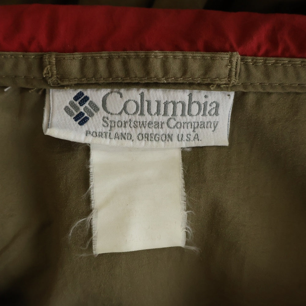 Columbia(コロンビア) 90S VINTAGE COTTONWOOD PULLOVER ヴィンテージ コットンウッド プルオーバー アノラックパーカー ベージュ KM3430