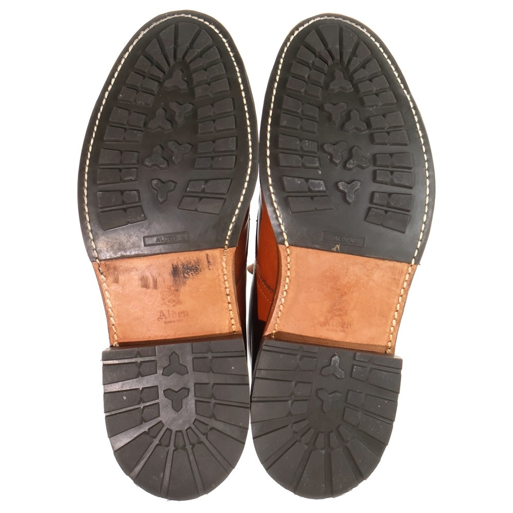 Alden(オールデン) D7921HC Tanker Boot BROGUE別注 タンカーブーツ カーフレザー ハイカットシューズ ブラウン