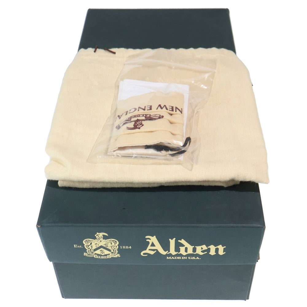 Alden(オールデン) D7921HC Tanker Boot BROGUE別注 タンカーブーツ カーフレザー ハイカットシューズ ブラウン