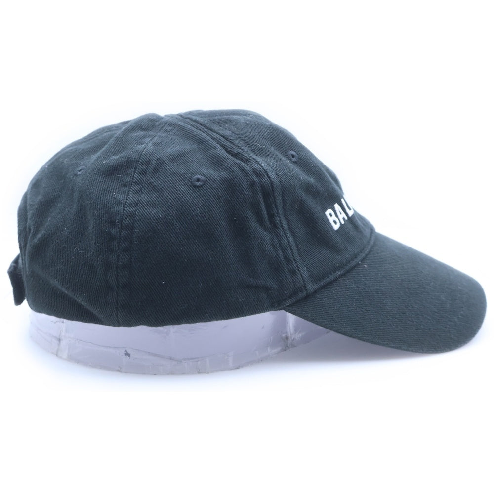 BALENCIAGA(バレンシアガ) フロントロゴエンブロイダリー ベースボールキャップ 帽子 ブラック 529192 310B2