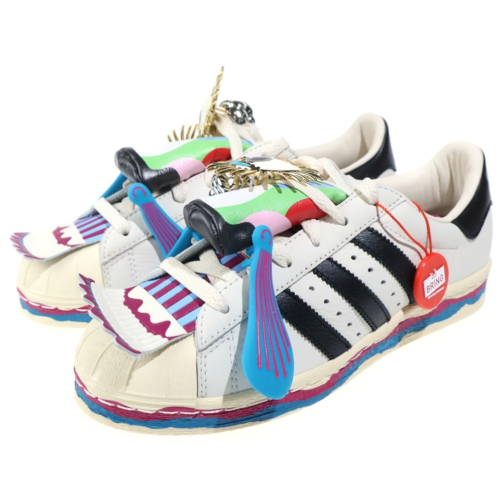 adidas(アディダス) ×Keiichi Tanaami SUPERSTAR TANAAMI ×田名網敬一 限定205足 スーパースター タナアミ ローカットスニーカー レディース マルチカラー US5/23cm IH5963