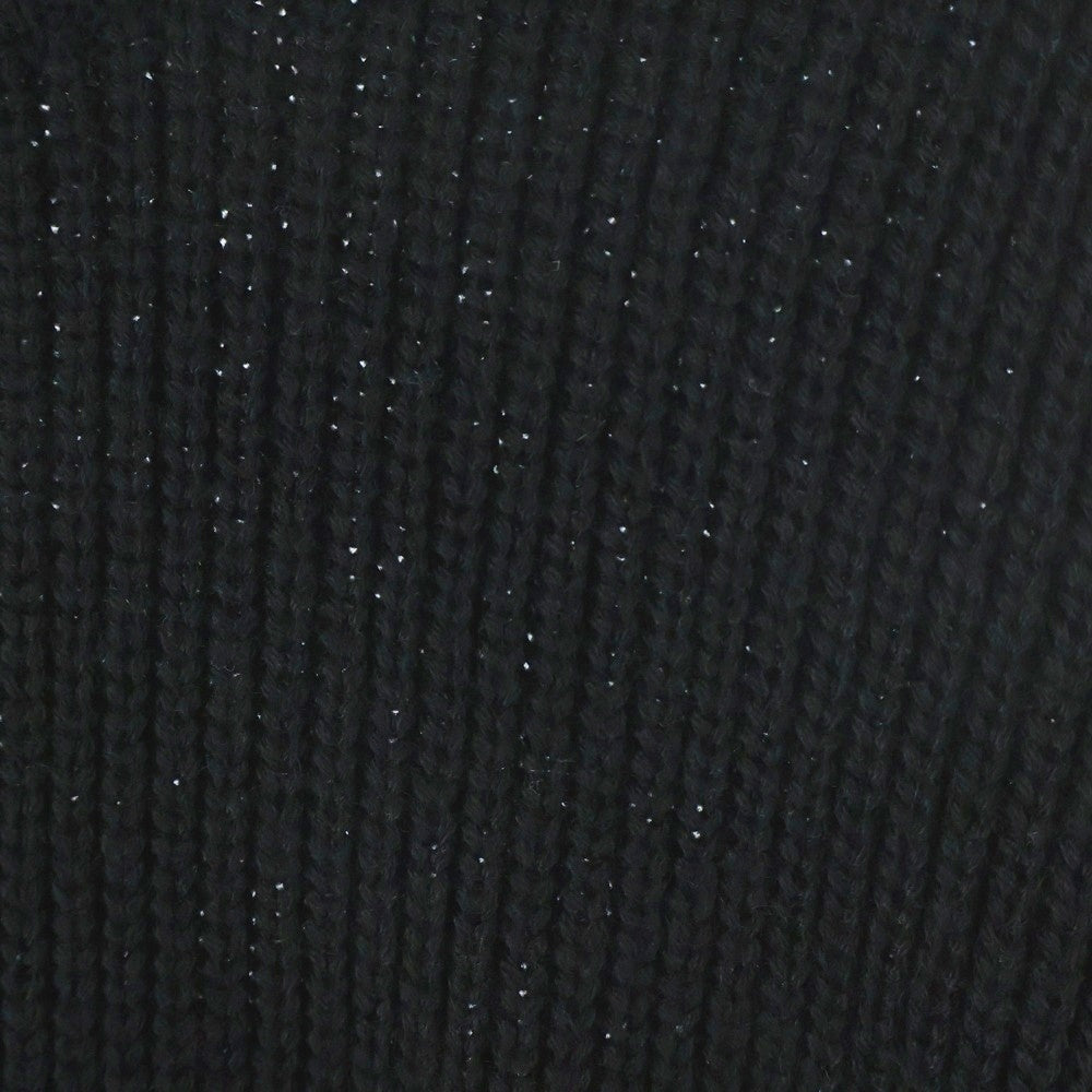 NEIGHBORHOOD(ネイバーフッド) 21AW FLAT / AW-KNIT LS アクリル フラットクルーネックニットセーター ブラック 212FUNH-KNM01