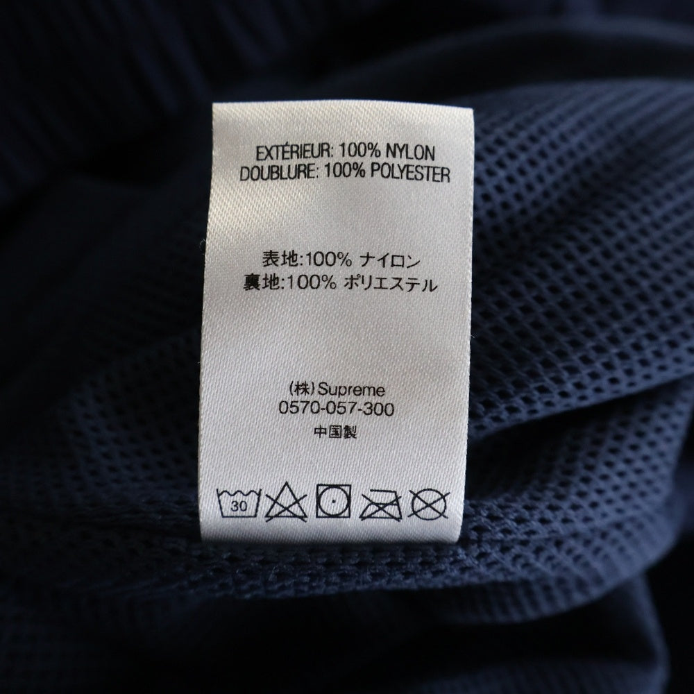 SUPREME(シュプリーム) 18SS Classic Logo Taping Track Jacket クラシックロゴ テーピング ナイロン トラックジャケット ネイビー