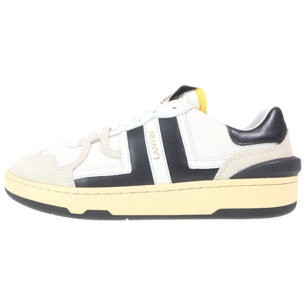LANVIN(ランバン) CLAY LOW TOP SNEAKERS クレイ ローカットスニーカー ホワイト レディース FM-SKDK00-NAS1-P21