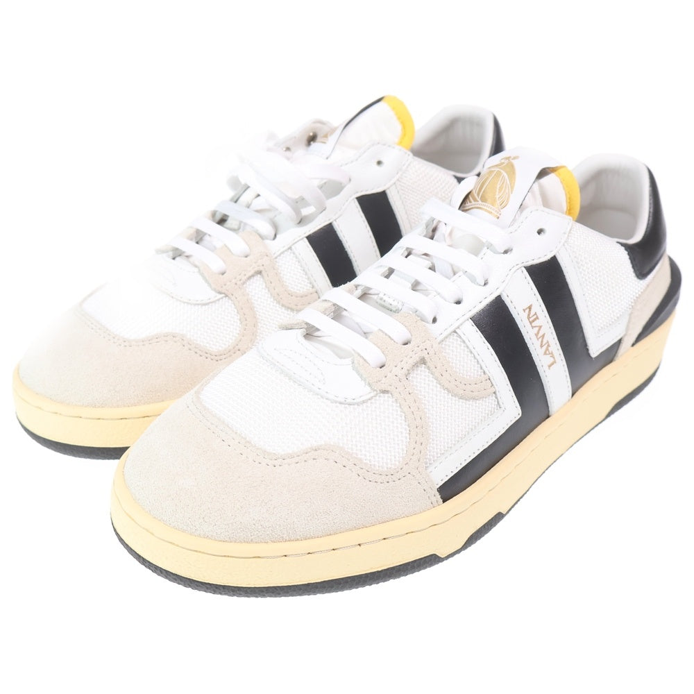 LANVIN(ランバン) CLAY LOW TOP SNEAKERS クレイ ローカットスニーカー ホワイト レディース FM-SKDK00-NAS1-P21