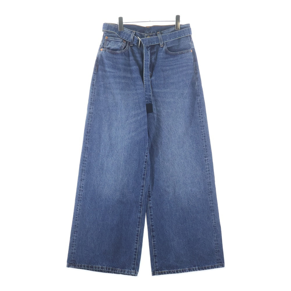 Sacai(サカイ) 25SS ×LEVI'S 5ポケット ジップフライ バギーデニムパンツ インディゴ 25-0962S