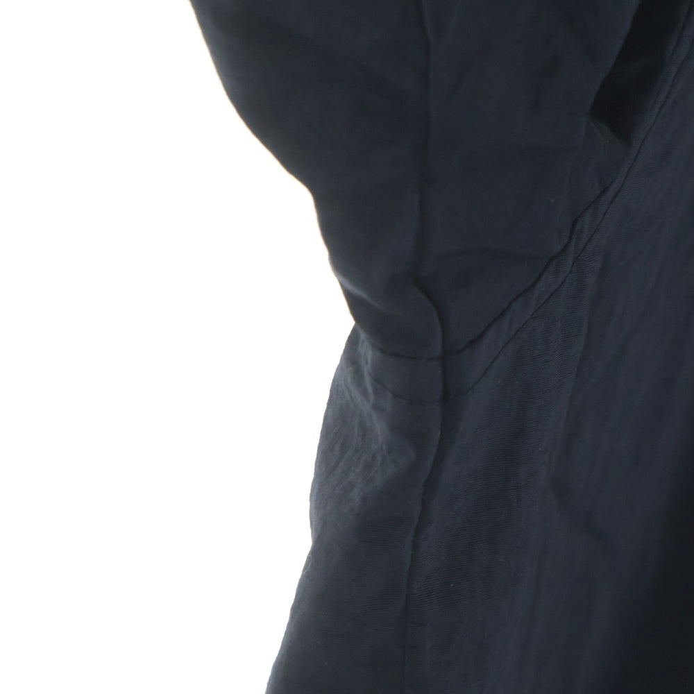The Ennoy Professional(エンノイプロフェッショナル) 23SS エンブロイダリーロゴ ジップアップ ナイロンジャケット ブラック SS23BRENJK01LV