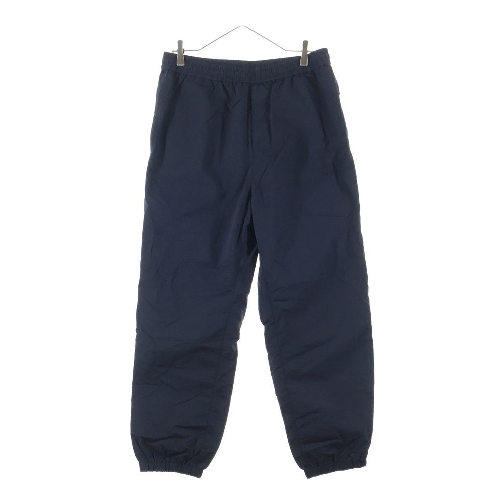 The Ennoy Professional(エンノイプロフェッショナル) 23SS エンブロイダリーロゴ ウエストゴム ドローコード ナイロンパンツ ブラック SS23BRENPT01LV