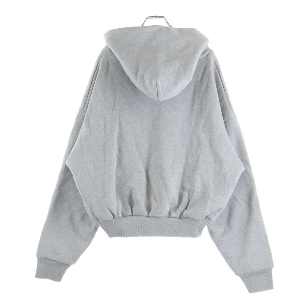 entire studios(エンタイア スタジオ) ZIP HOODIE リバーシブル スウェット ジップアップパーカー グレー ES2488