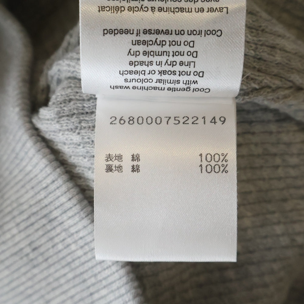 entire studios(エンタイア スタジオ) ZIP HOODIE リバーシブル スウェット ジップアップパーカー グレー ES2488