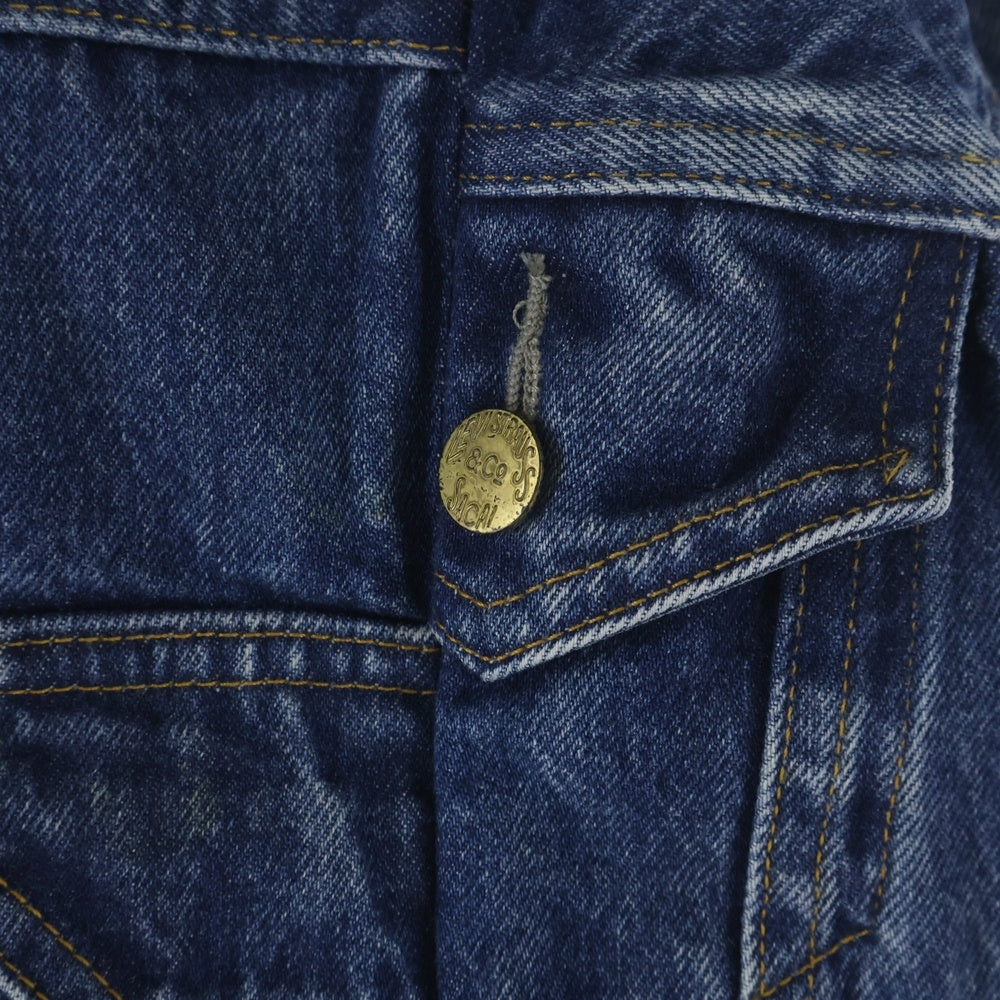 Sacai(サカイ) ×LEVI'S WMNS Denim Jacket リーバイス デニム 再構築 トラッカージャケット インディゴ レディース 25-07781