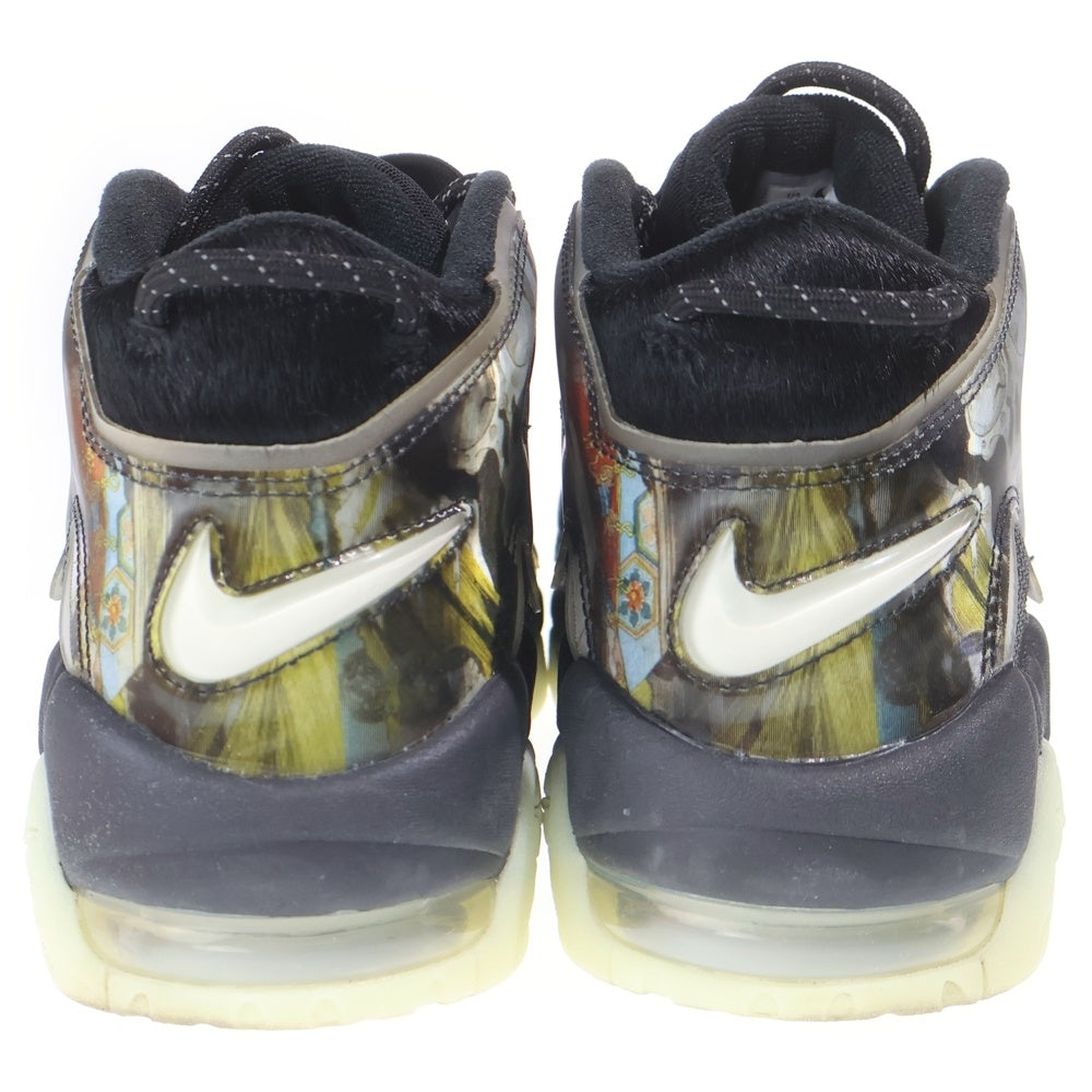 NIKE(ナイキ) AIR MORE UPTEMPO UTAGAWA KUNIYOSHI エア モア アップテンポ ウタガワ クニヨシ ハイカットスニーカー ブラック US8/26cm DM6213-045