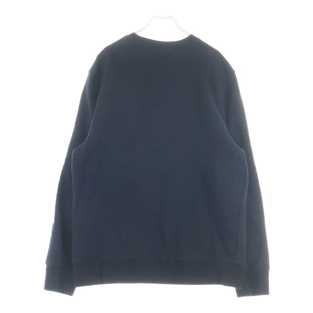 Y-3(ワイスリー) SQUARE LOGO CREW SWEATSHIRT スクエアロゴ クルーネックスウェットシャツ トレーナー ブラック HB3324