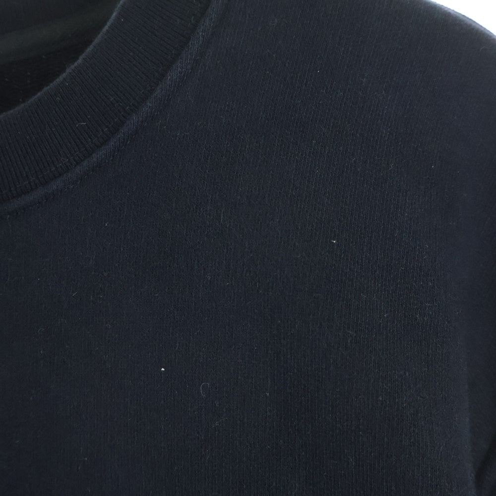Y-3(ワイスリー) SQUARE LOGO CREW SWEATSHIRT スクエアロゴ クルーネックスウェットシャツ トレーナー ブラック HB3324
