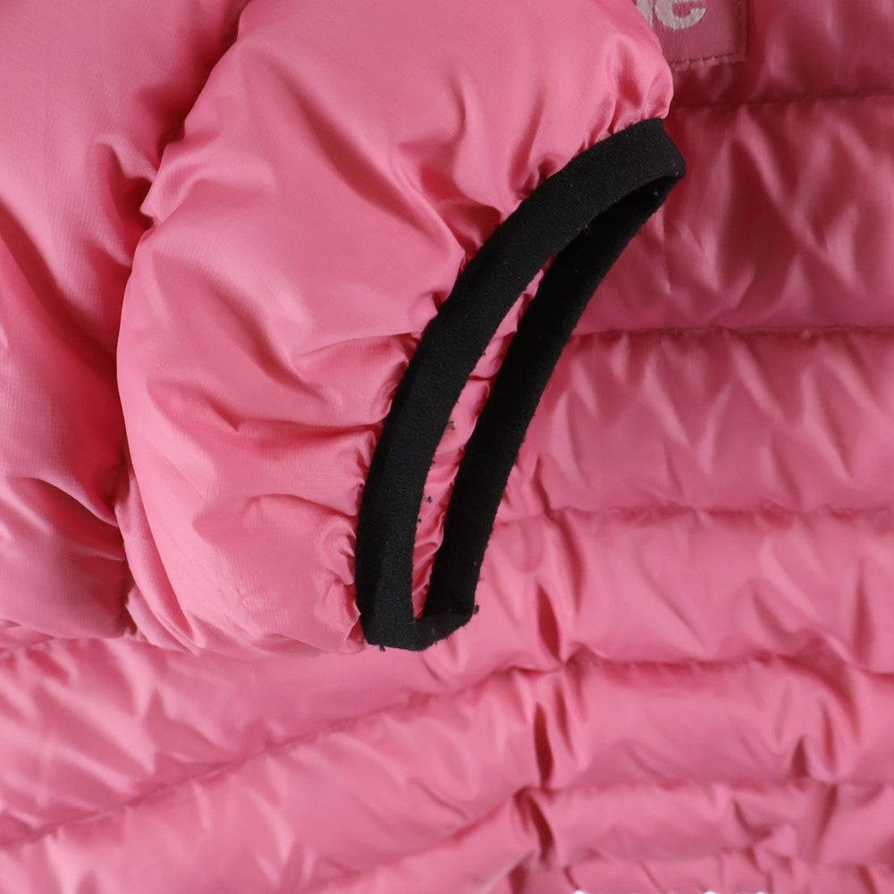 SUPREME(シュプリーム) 21AW Micro Down Half Zip Hooded Pullover マイクロ フロントボックスロゴデザイン ハーフジップ フーデッド ダウンジャケット ピンク