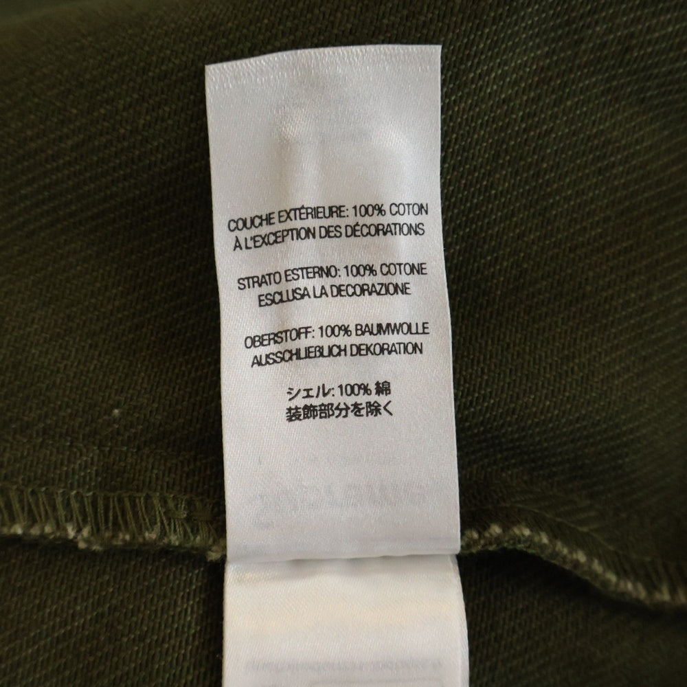 SUPREME(シュプリーム) 24SS Denim Coaches Jacket フロントロゴ デニムコーチジャケット カーキ
