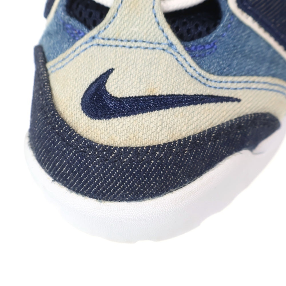 NIKE(ナイキ) AIR MORE UPTEMPO 96 DENIM エアモアアップテンポ デニム ハイスニーカー インディゴ US8.5/26.5cm CJ6125-100