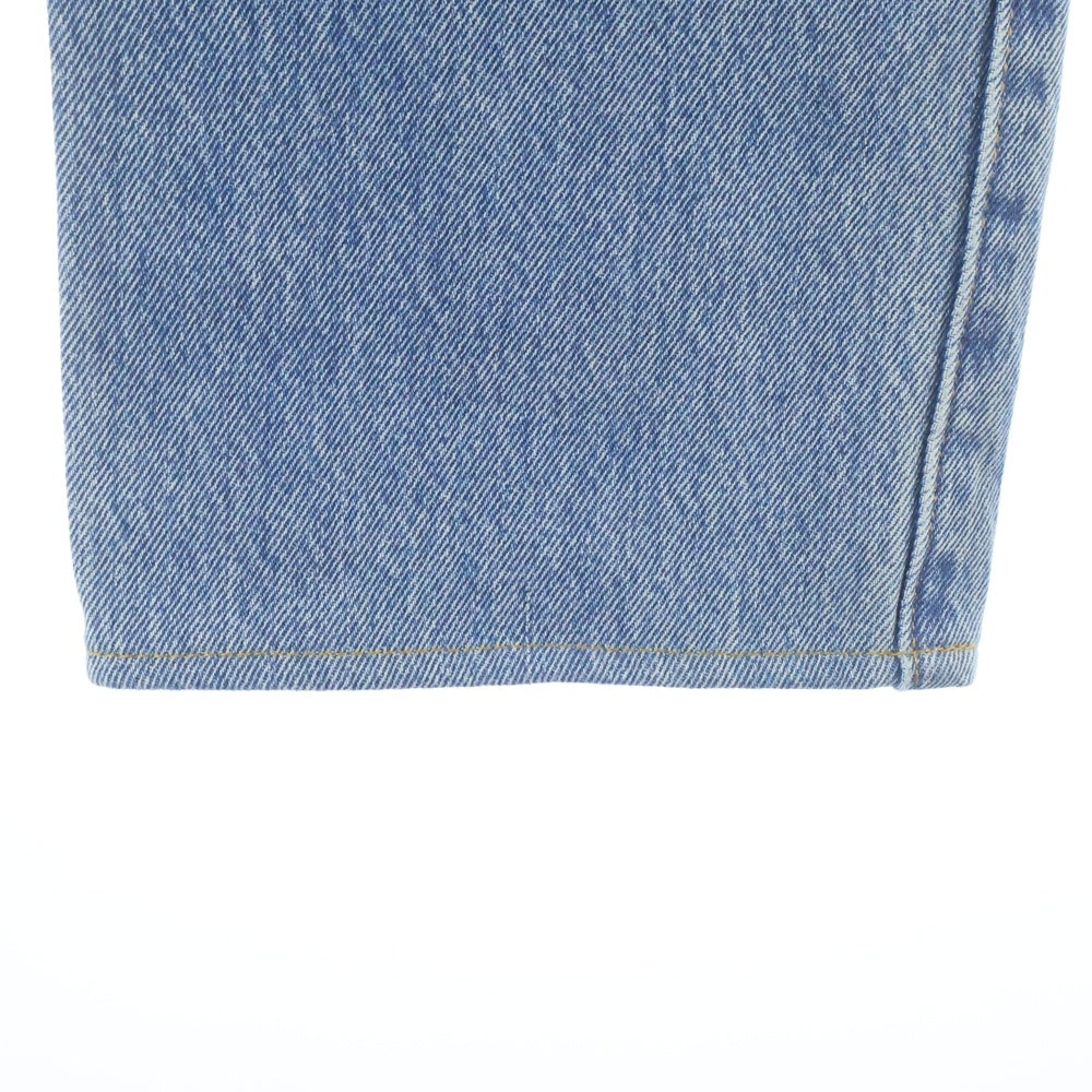 Levi's(リーバイス) ×STUSSY EMBOSSED 501 ステューシー エンボス ボタンフライ ストレートデニムパンツ ジーンズ インディゴ A5218-0000