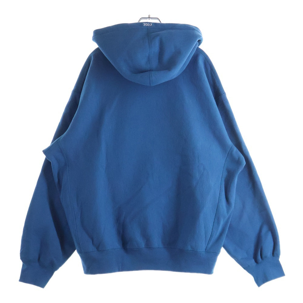 SUPREME(シュプリーム) 23AW Box Logo Hooded Sweatshirt ボックスロゴ プルオーバースウェットパーカー フーディー ブルー