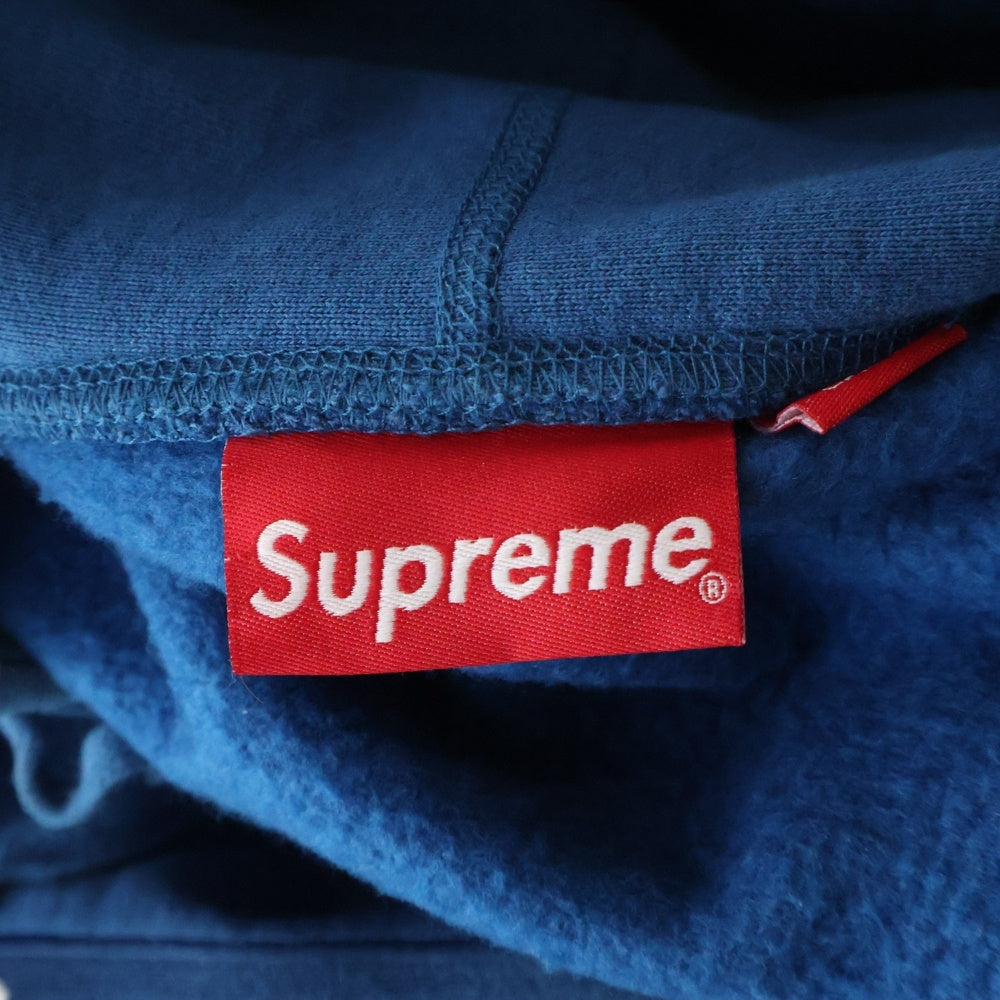 SUPREME(シュプリーム) 23AW Box Logo Hooded Sweatshirt ボックスロゴ プルオーバースウェットパーカー フーディー ブルー