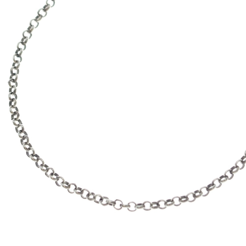 CHROME HEARTS(クロムハーツ) NECKCHAIN R18 ロールチェーンネックレス 18inch シルバー BCA083