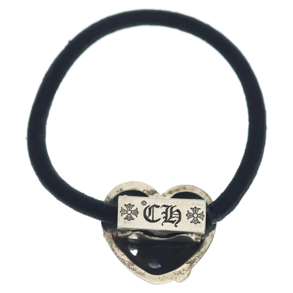 CHROME HEARTS(クロムハーツ) HAIRBAND ハートボール ヘアバンド ヘアゴムコンチョ シルバー