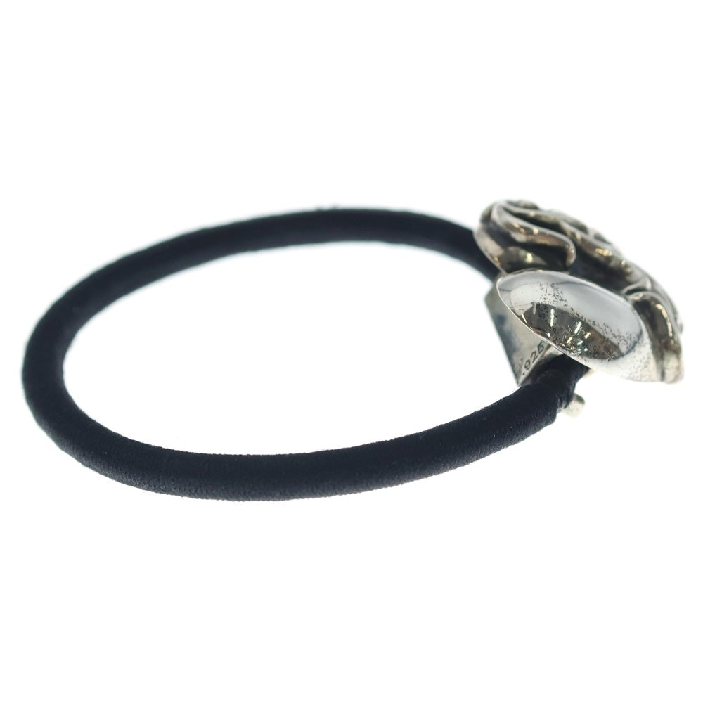 CHROME HEARTS(クロムハーツ) HAIRBAND ハートボール ヘアバンド ヘアゴムコンチョ シルバー