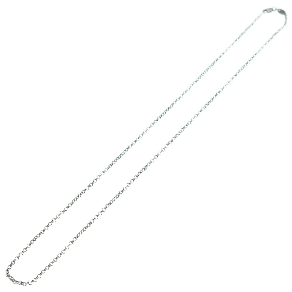 CHROME HEARTS(クロムハーツ) NECKCHAIN R20 ロールチェーンネックレス 20inch シルバー BCA084