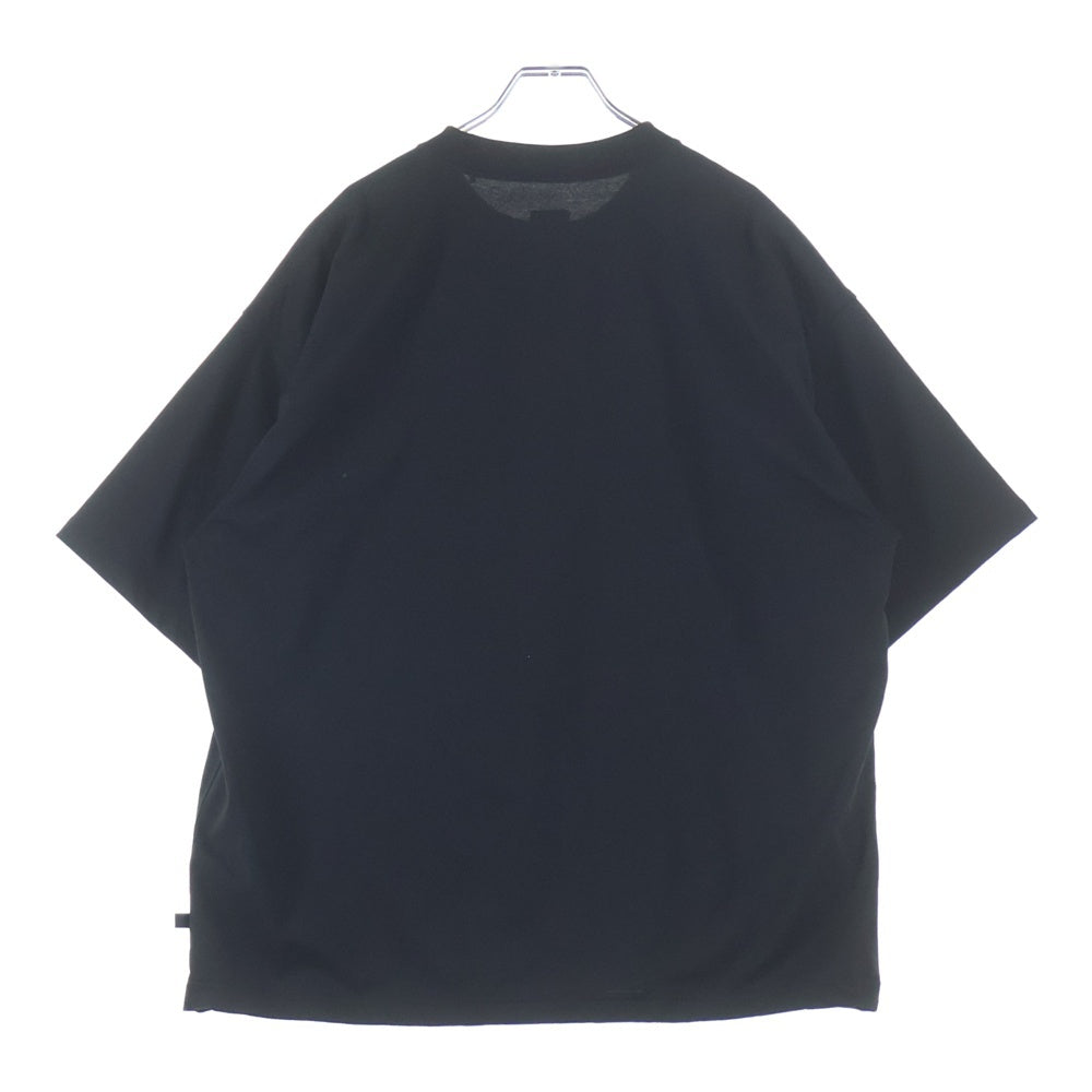 DAIWA PIER39(ダイワ ピアサーティナイン) 23SS ×ENNOY ×スタイリスト私物 TECH DRAWSTRING TEE エンノイ テック ドローストリング 半袖Tシャツ カットソー ブラック BE-37023