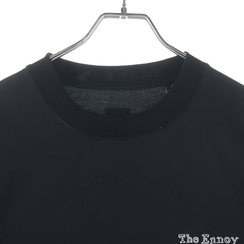 DAIWA PIER39(ダイワ ピアサーティナイン) 23SS ×ENNOY ×スタイリスト私物 TECH DRAWSTRING TEE エンノイ テック ドローストリング 半袖Tシャツ カットソー ブラック BE-37023