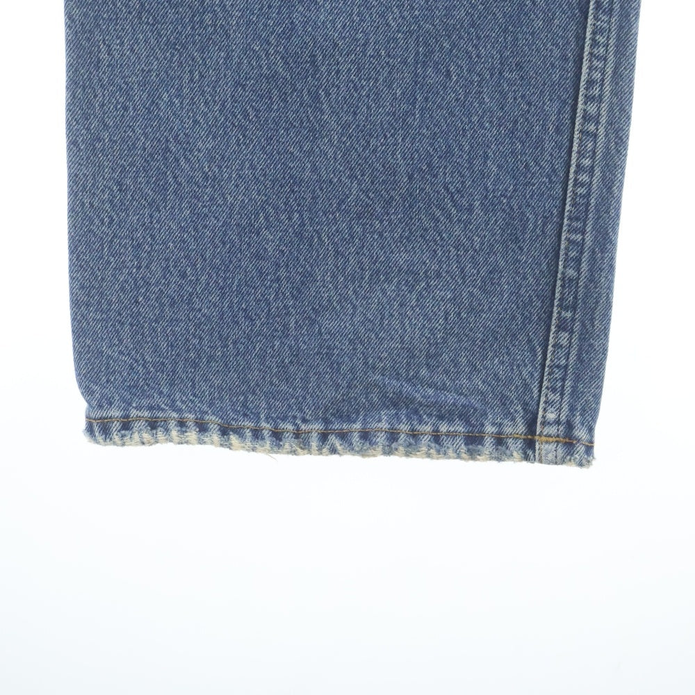 SUNFLOWER(サンフラワー) LOOSE DENIM イタリア製 オーガニックコットン ルーズフィット ボタンフライ ワイドデニムパンツ インディゴ 5059 702