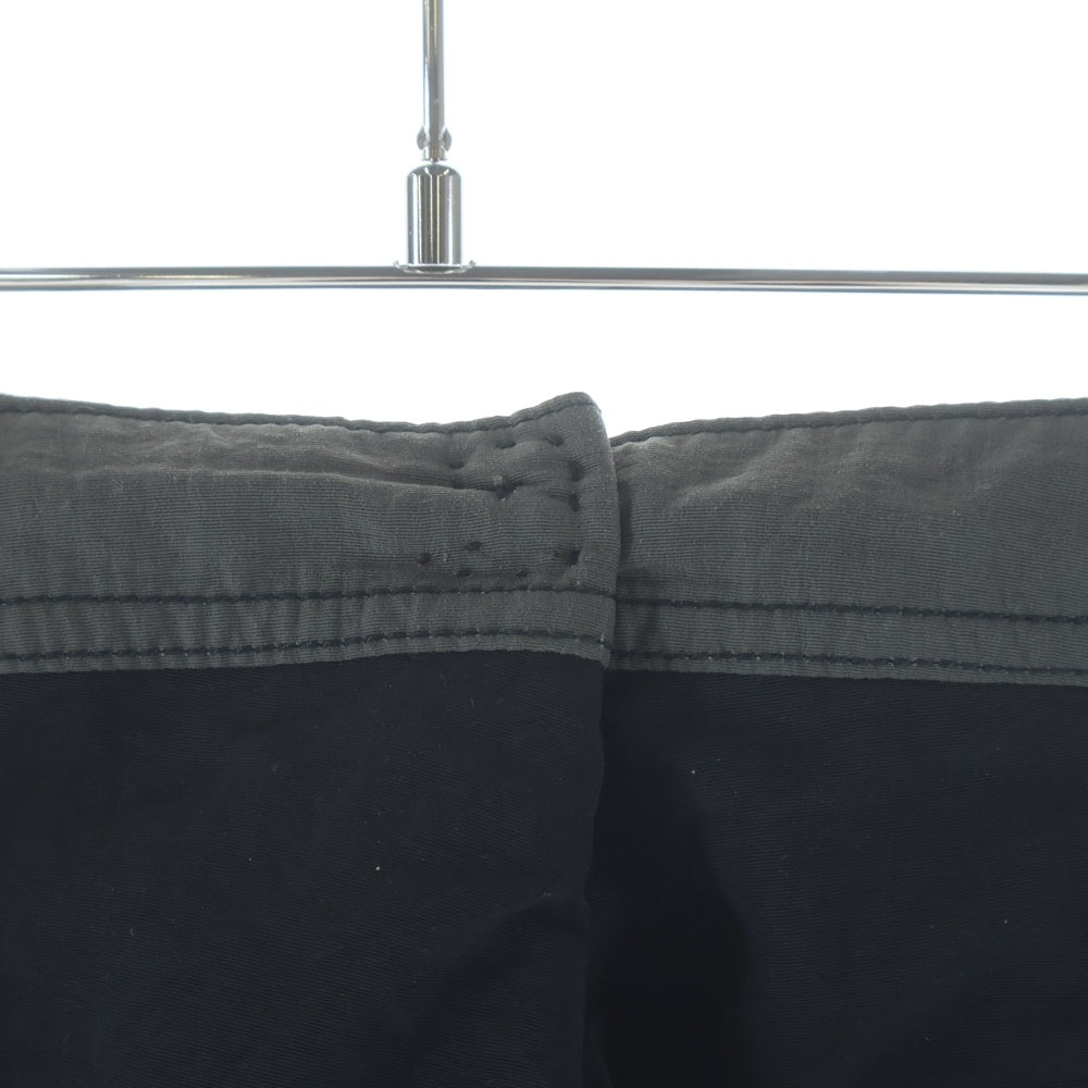 CHROME HEARTS(クロムハーツ) CROSS PATCH CARGO SWIM SHORTS セメタリークロスパッチ カーゴ ナイロン スイムショーツ ブラック