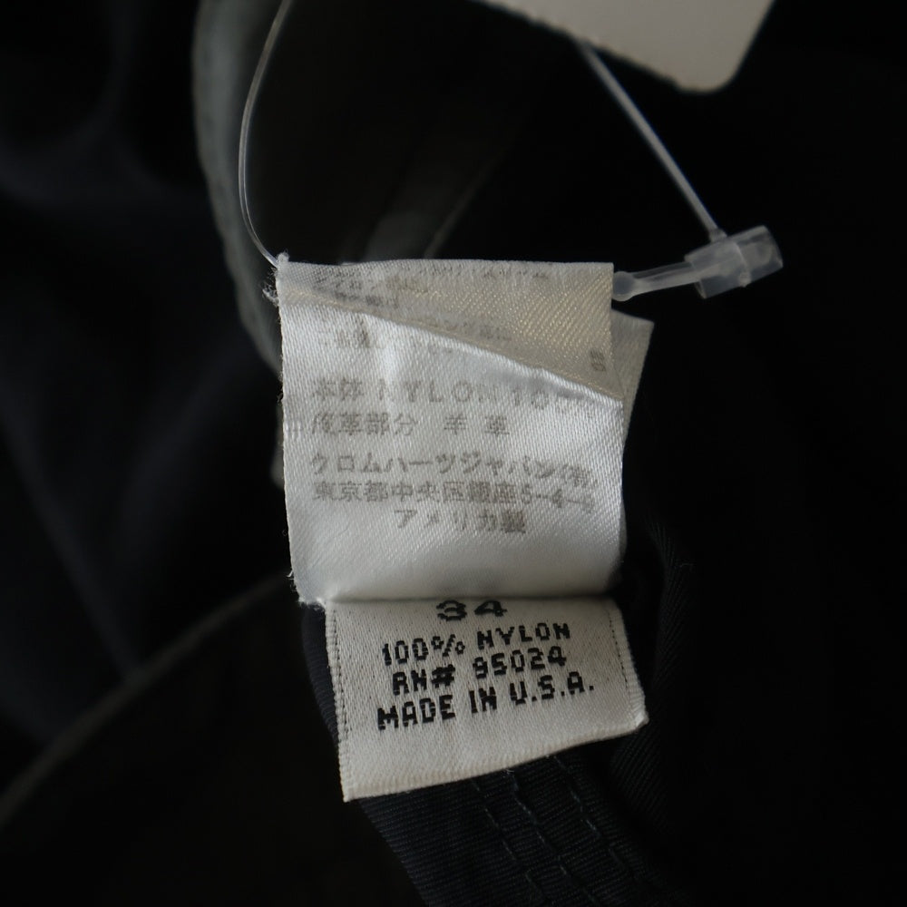 CHROME HEARTS(クロムハーツ) CROSS PATCH CARGO SWIM SHORTS セメタリークロスパッチ カーゴ ナイロン スイムショーツ ブラック