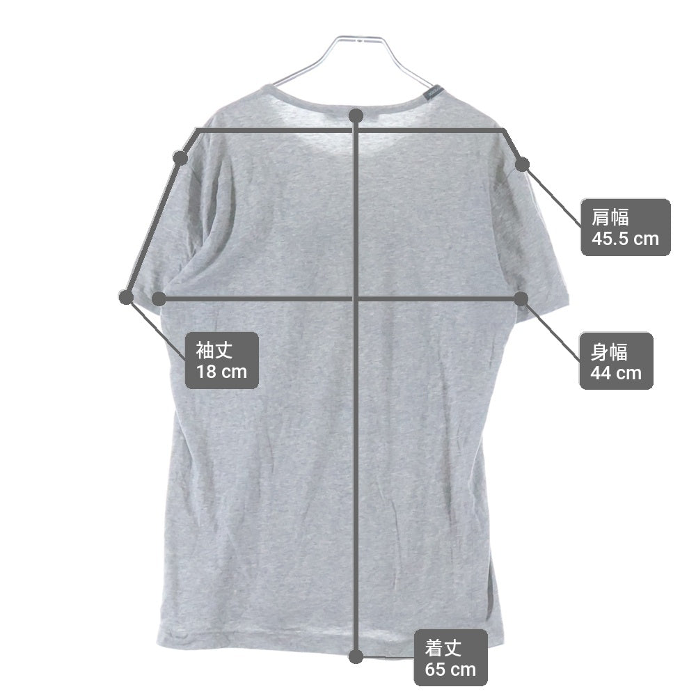 DOLCE & GABBANA(ドルチェアンドガッバーナ) MARILYN MONROE 2011 フォトプリント クルーネック 半袖Tシャツ カットソー グレー G8Q82T/G7DF8