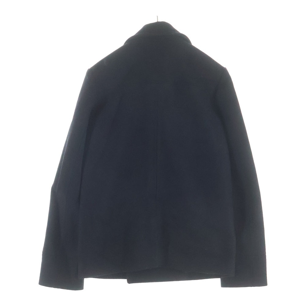 Dior HOMME(ディオールオム) 05AW 6B ウールメルトン ショート ピーコート ジャケット ブラック 5HH1047370