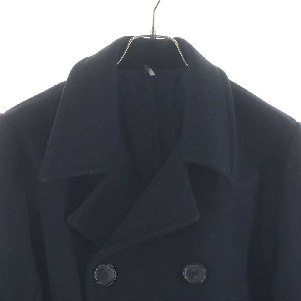 Dior HOMME(ディオールオム) 05AW 6B ウールメルトン ショート ピーコート ジャケット ブラック 5HH1047370